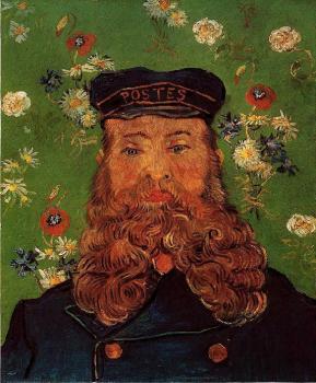 Vincent Van Gogh : Portrait of the Postman Joseph Roulin VI